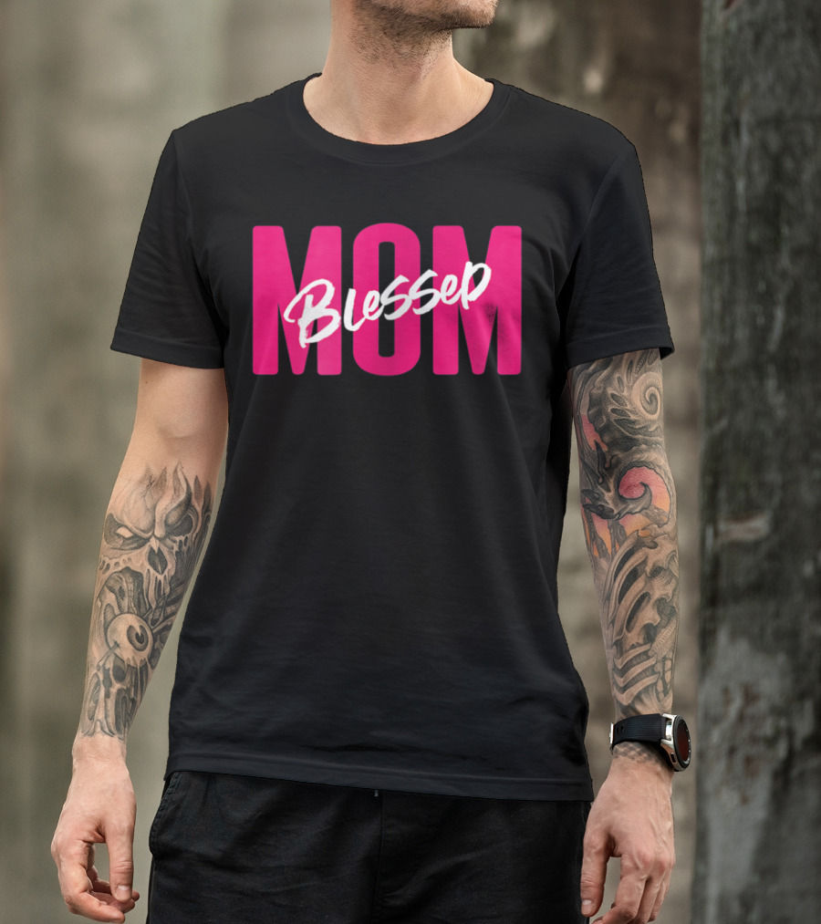 Blessed Mom Womens Blessed Mother41 T-Shirt