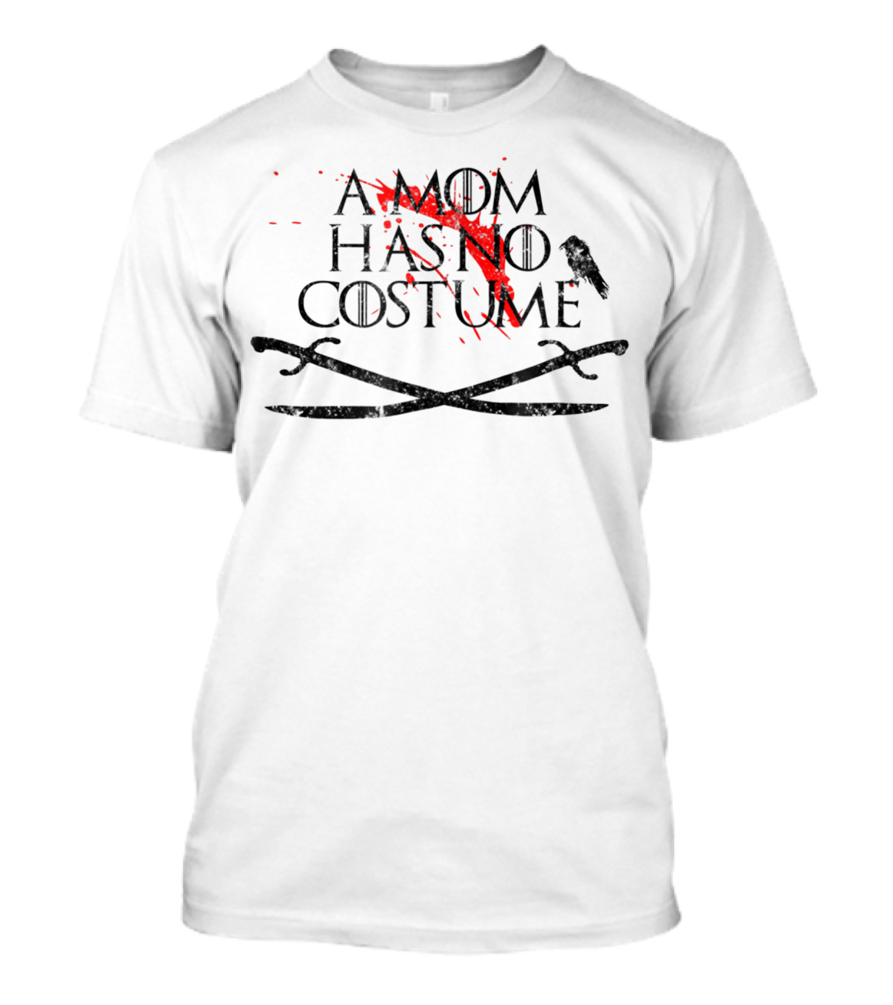 Bloodstained Pirate Sword A Mom Has No Costume T-Shirt