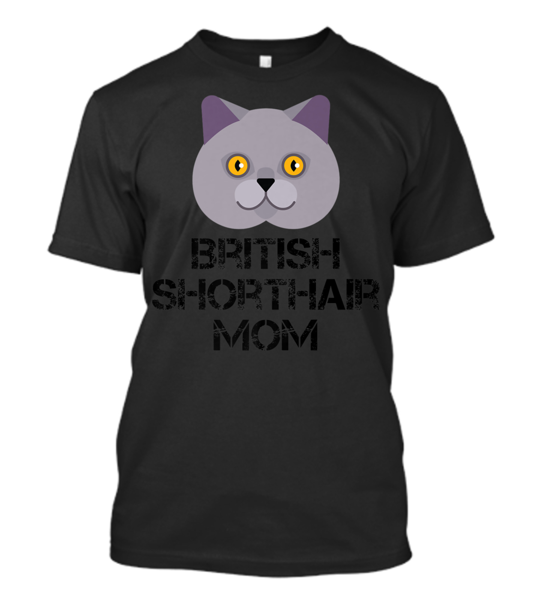 British Shorthair Mom Cat Owner T-Shirt