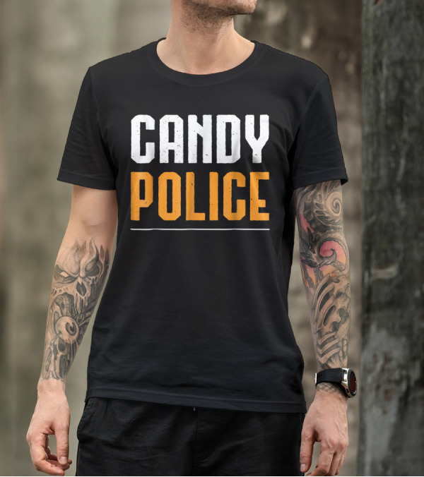 Candy Police Halloween T-Shirt