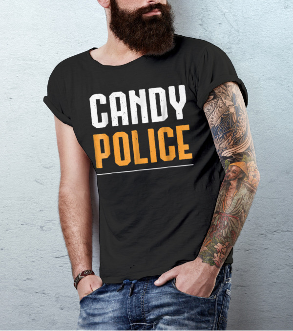 Candy Police Halloween T-Shirt