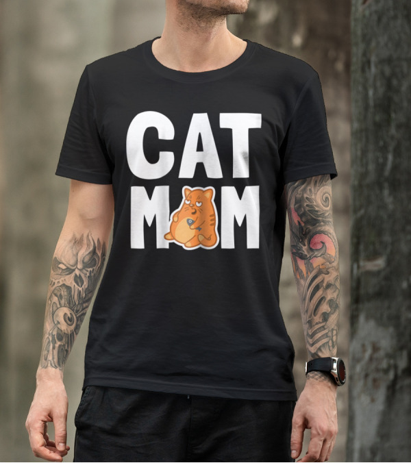CAT MOM I Cool Pet Owner Mother T-Shirt