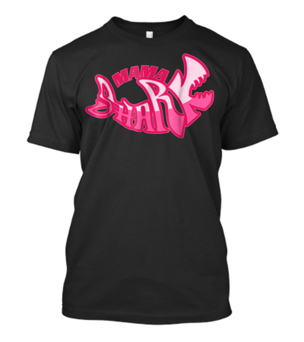 Mama Shark Cute Stylist Mom Mothers Wife T-Shirt