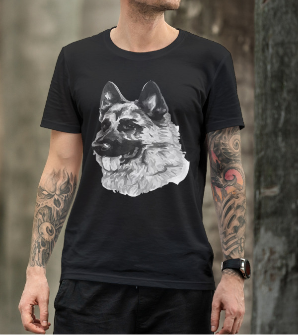 Dog Mom Dog Dad German Shepherd T-Shirt