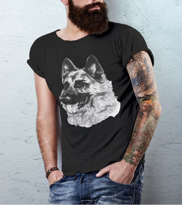 Dog Mom Dog Dad German Shepherd T-Shirt
