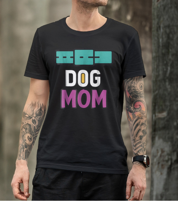 Dog Mom Paw Print35 Pets Lovers T-Shirt
