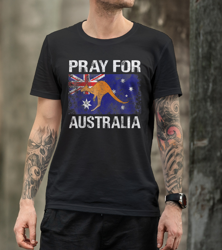 Pray For Australia Animal Rescue Extinction T-Shirt