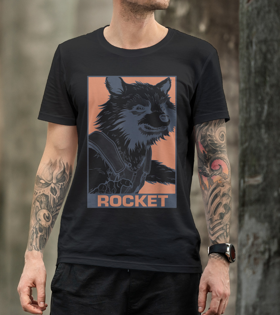 Rocket Marvel Avengers Endgame Pop T-Shirt