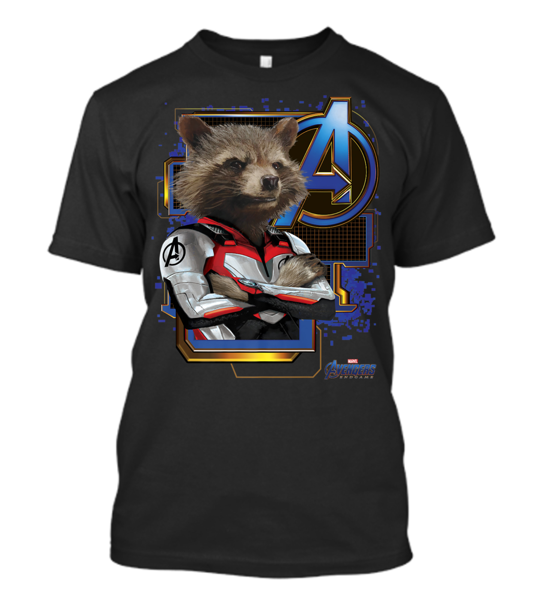 Avengers Endgame Rocket Raccoon Marvel T-Shirt