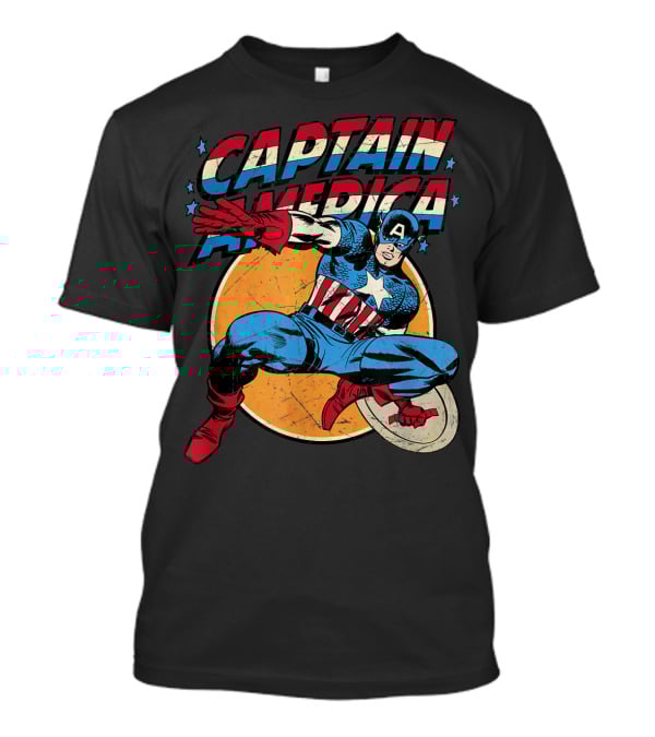 Captain America Marvel Avengers Shield T-Shirt