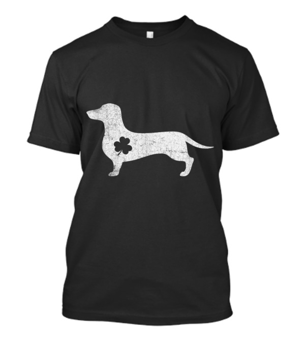 Dachshund Shamrock St Patrick Day Irish T-Shirt
