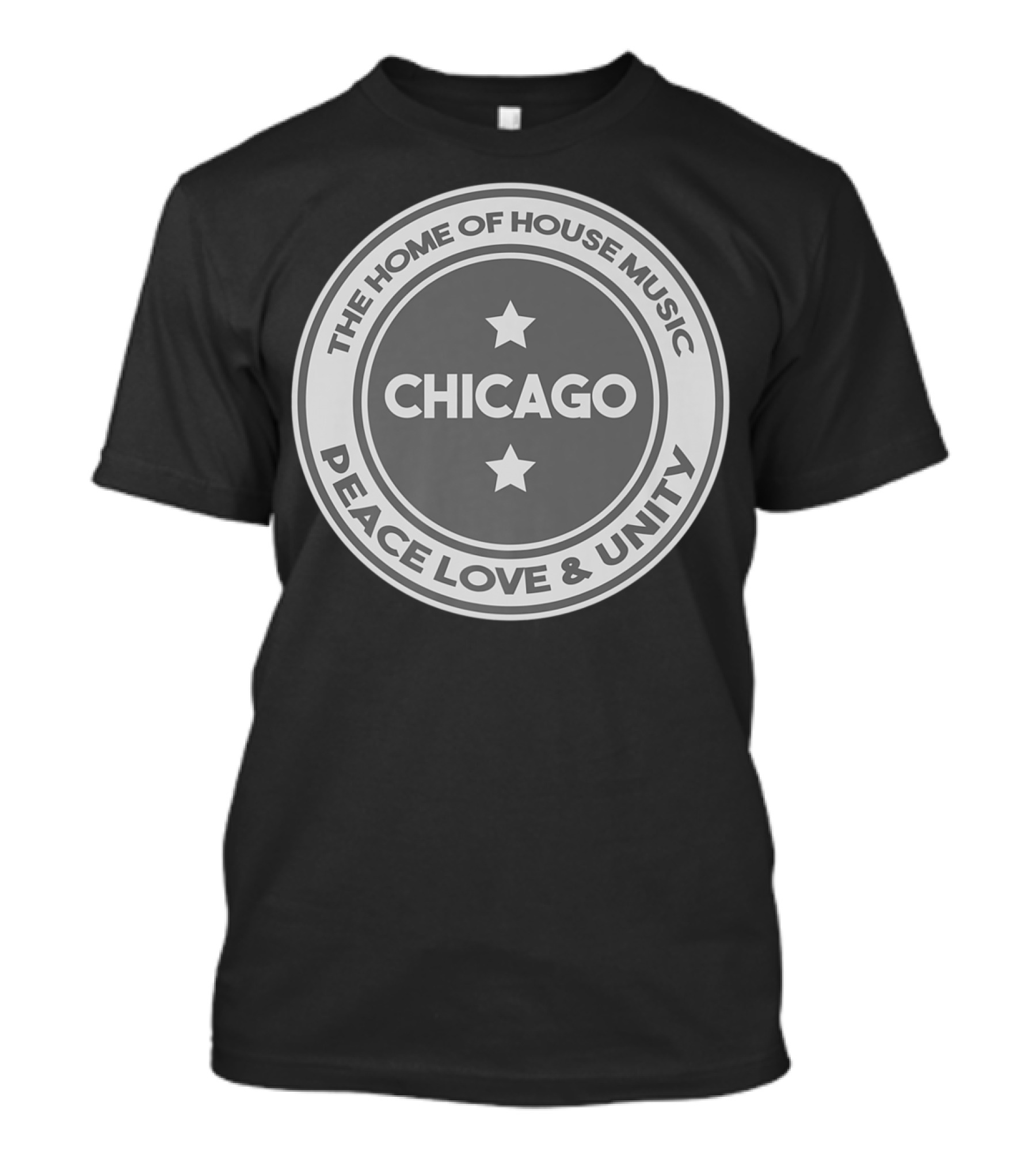 The Home Of House Music Chicago Peace Love And Unity Vintage House T-Shirt