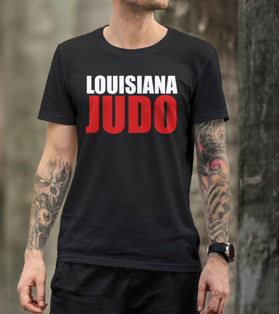 Louisiana Judo Student Parent Coach Fan T-Shirt