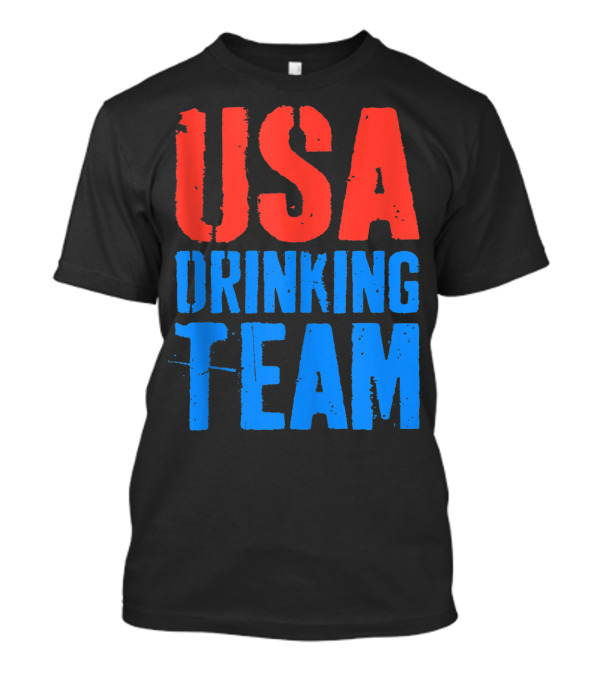 USA Drinking Team 4th Of July T-Shirt