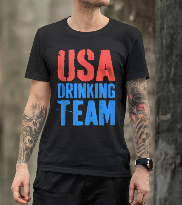 USA Drinking Team 4th Of July T-Shirt