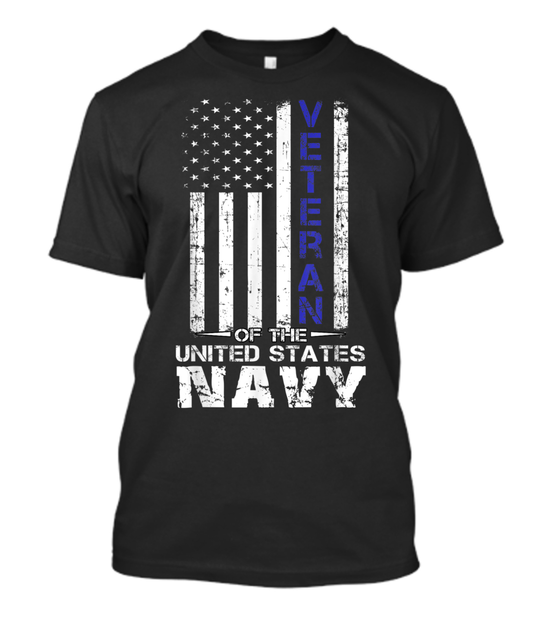 Veteran Of The United States Navy Flag Veterans Day T-Shirt