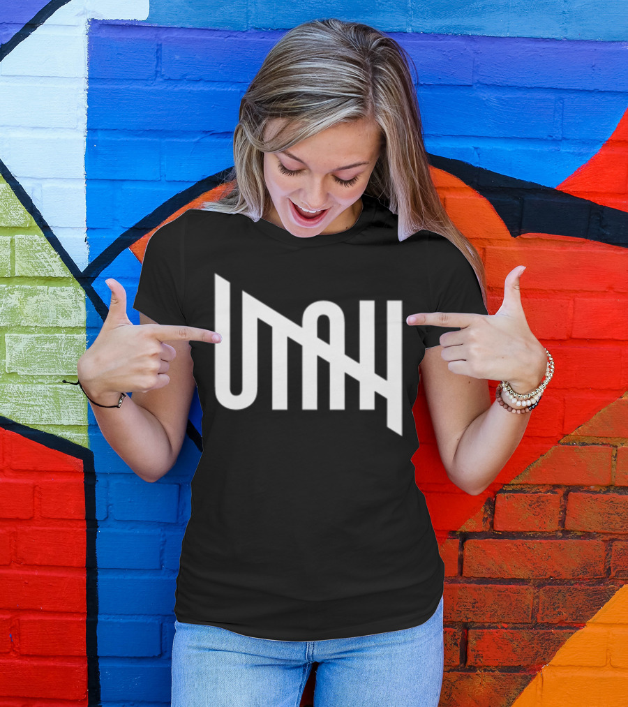Utah Text Minimalist T-Shirt