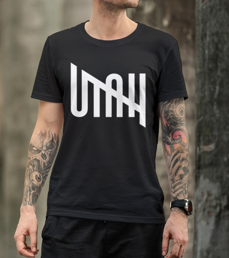 Utah Text Minimalist T-Shirt