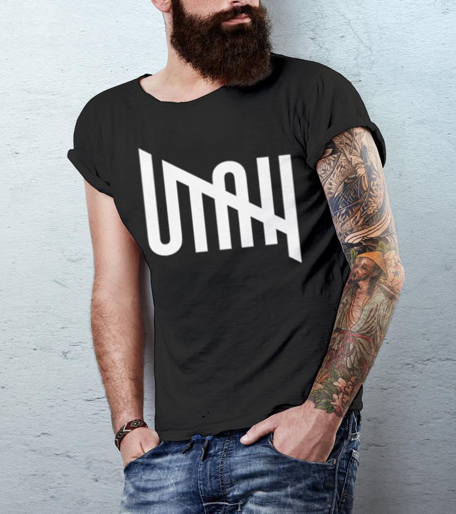 Utah Text Minimalist T-Shirt