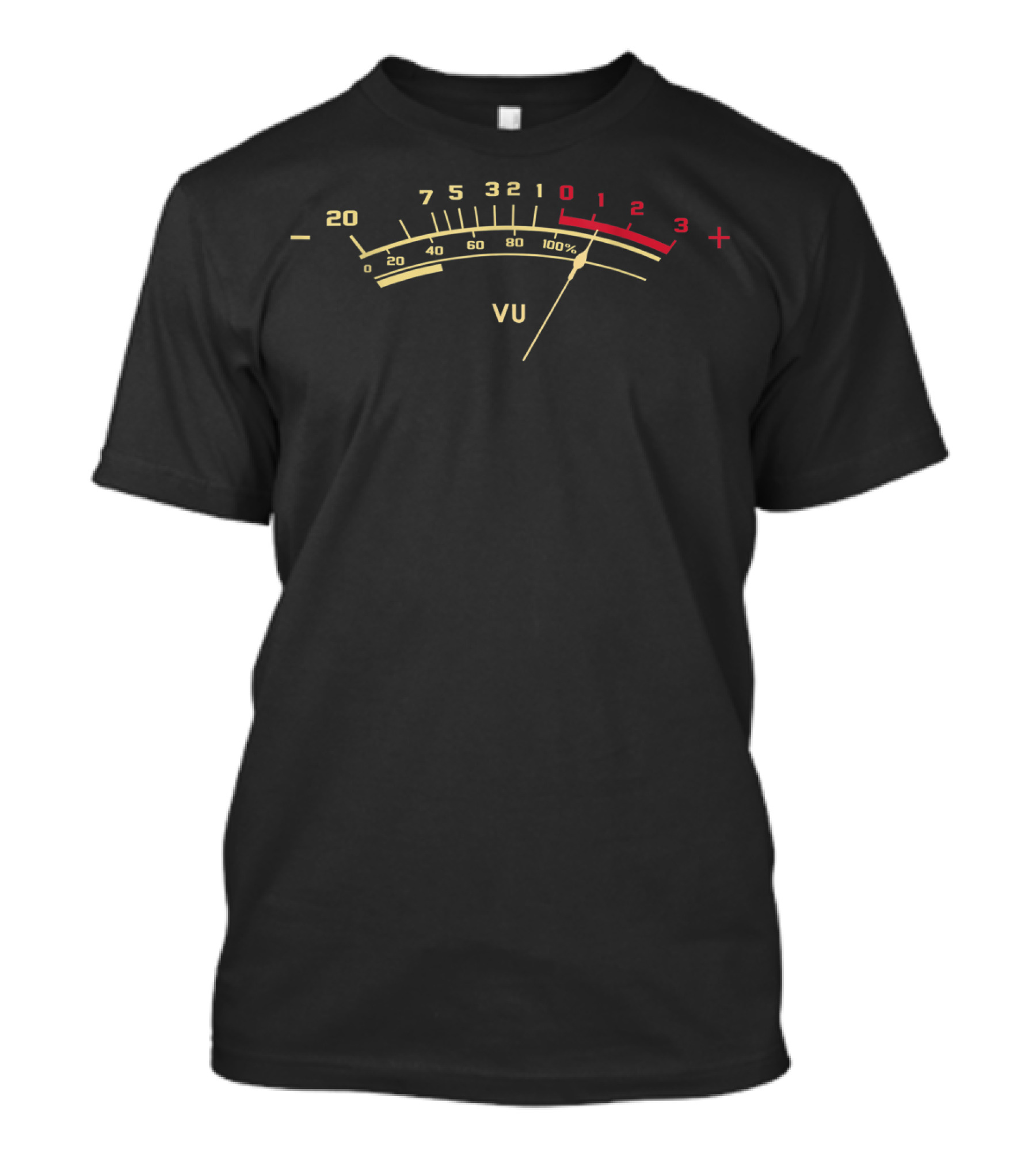 VU Meter 0 To 3 Scale Display T-Shirt