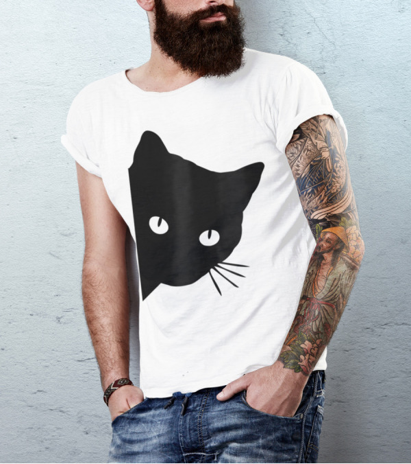 Cute Spy Cat For Ladies - Cat Lover's Delight T-Shirt