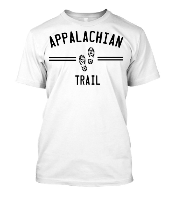 Appalachian Trail Hiking Footprints T-Shirt