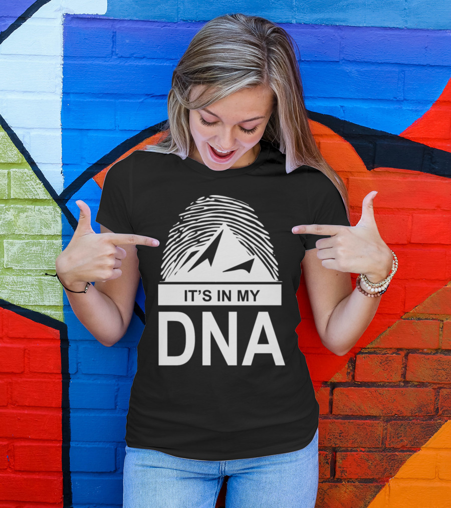 It's In My DNA Climbing Fingerprint T-Shirt