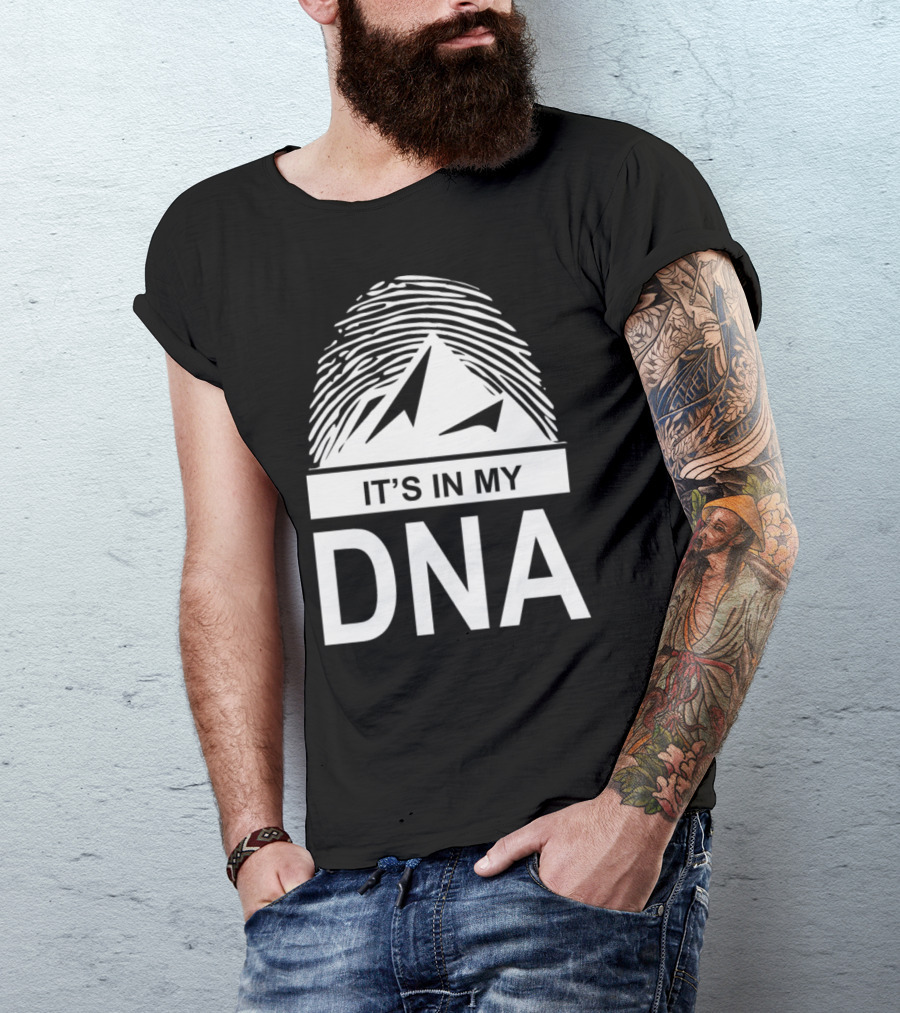 It's In My DNA Climbing Fingerprint T-Shirt