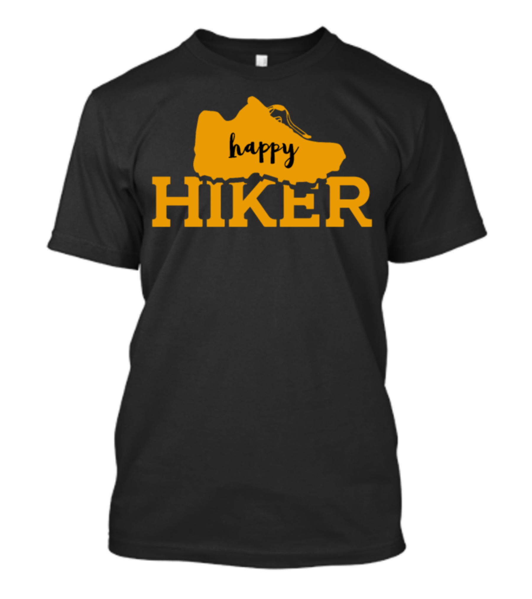 Happy Hiker Walking Adventure Sports T-Shirt