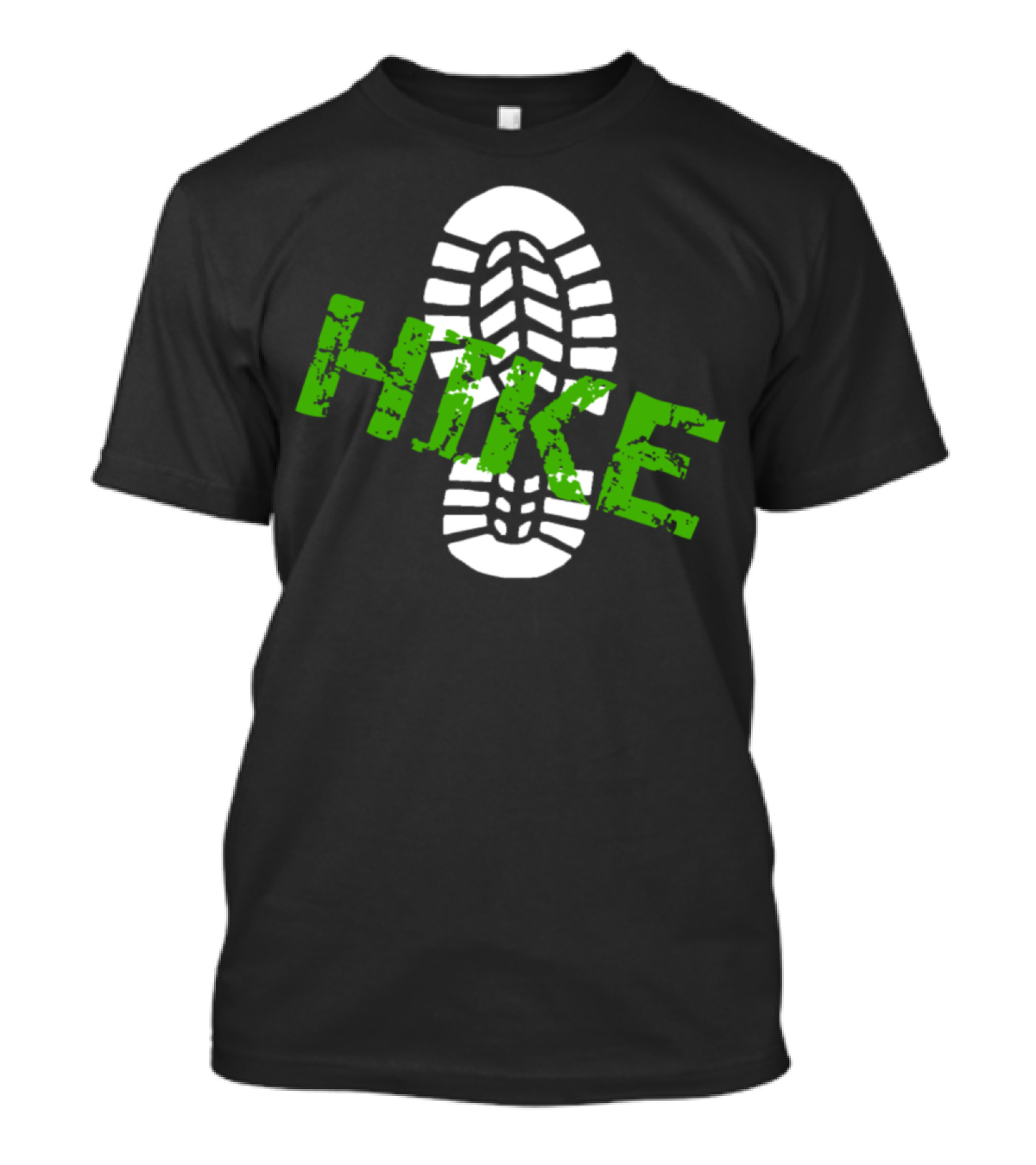 Hiking Bootprint Hike Go For A Hike T-Shirt