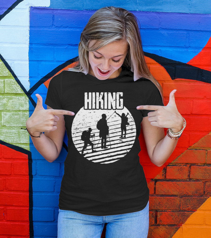 Hiking Adventure Silhouette Trail T-Shirt