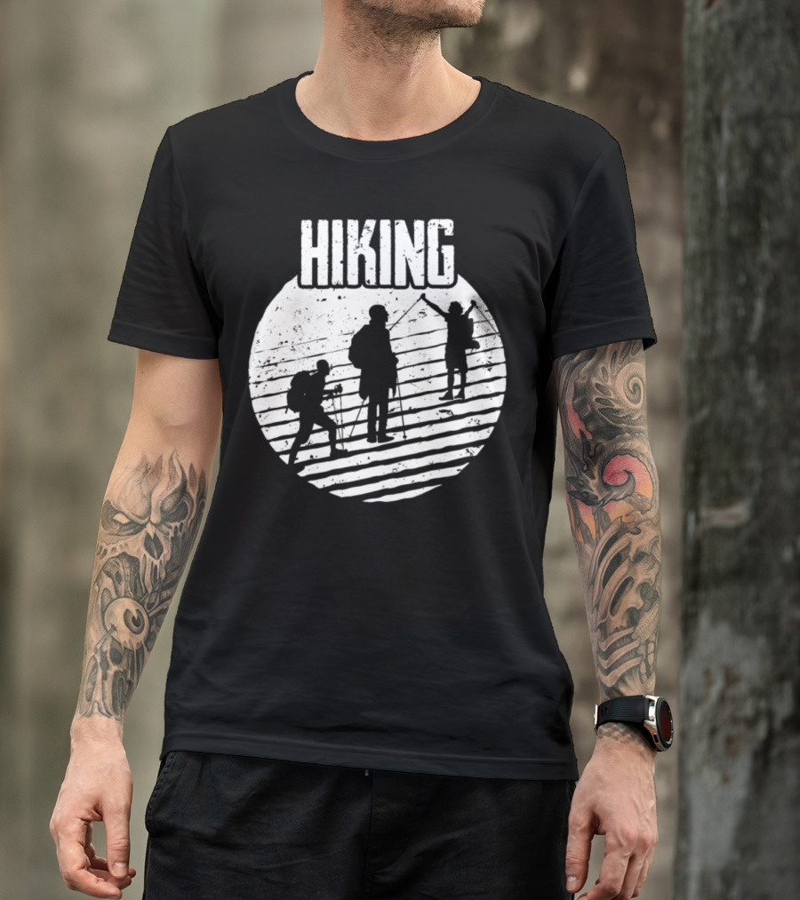 Hiking Adventure Silhouette Trail T-Shirt
