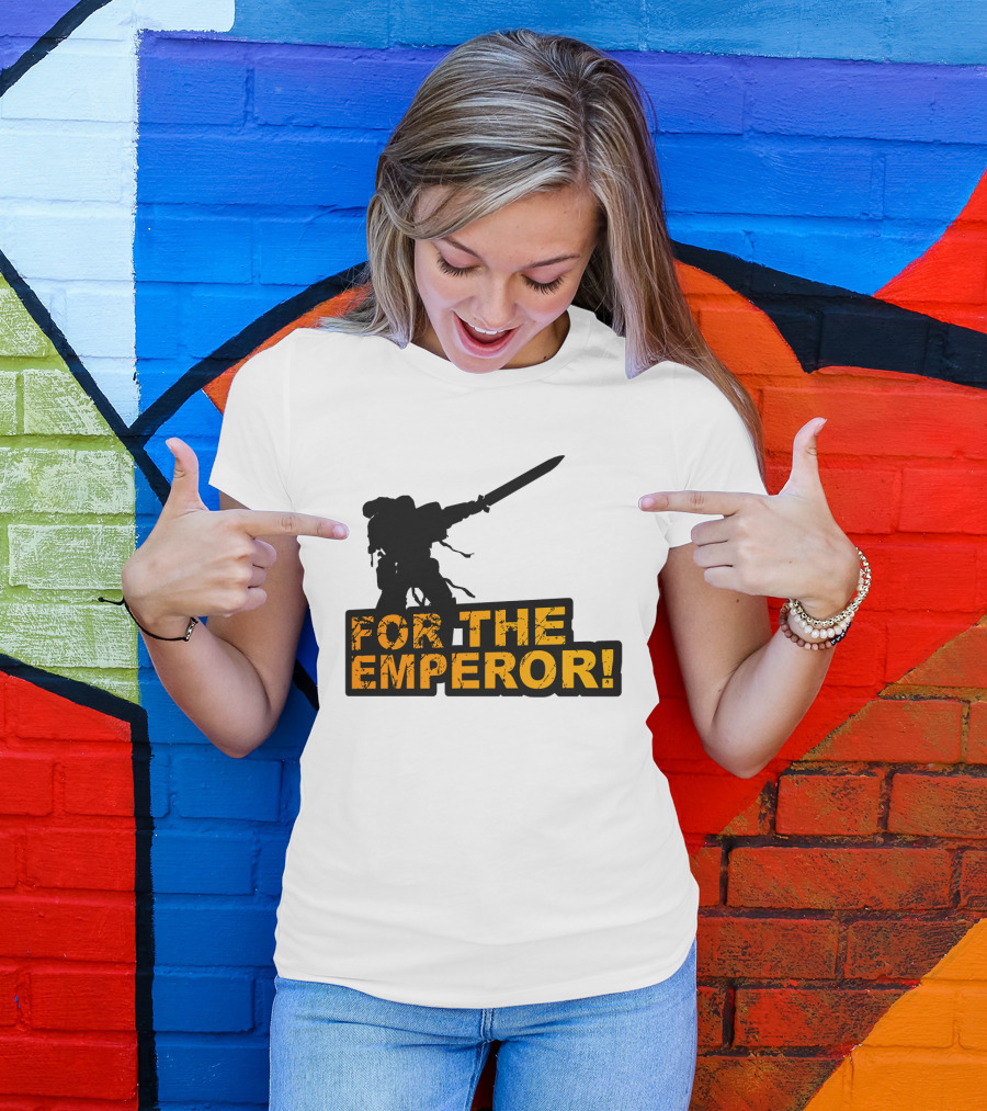 Warhammer For The Emperor Space Marine T-Shirt