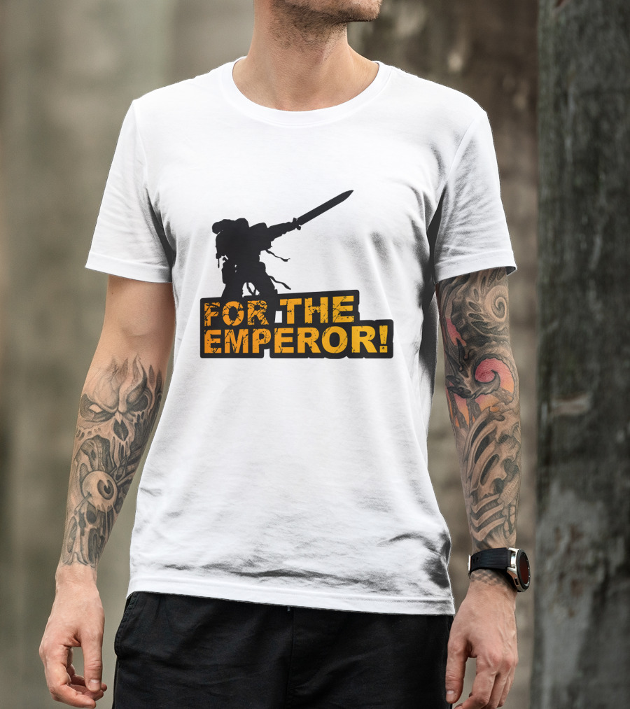 Warhammer For The Emperor Space Marine T-Shirt