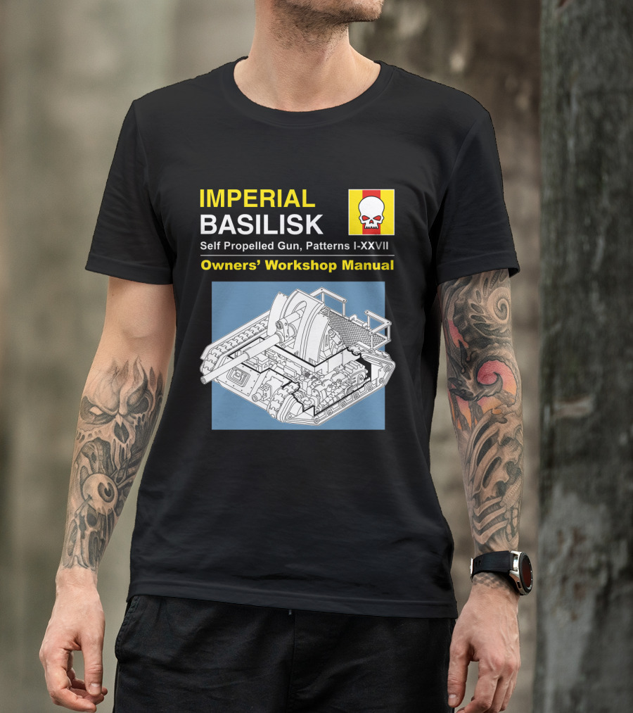 IMPERIAL BASILISK Self Propelled Gun Owners' Workshop Manual T-Shirt