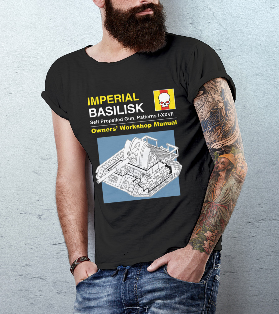 IMPERIAL BASILISK Self Propelled Gun Owners' Workshop Manual T-Shirt
