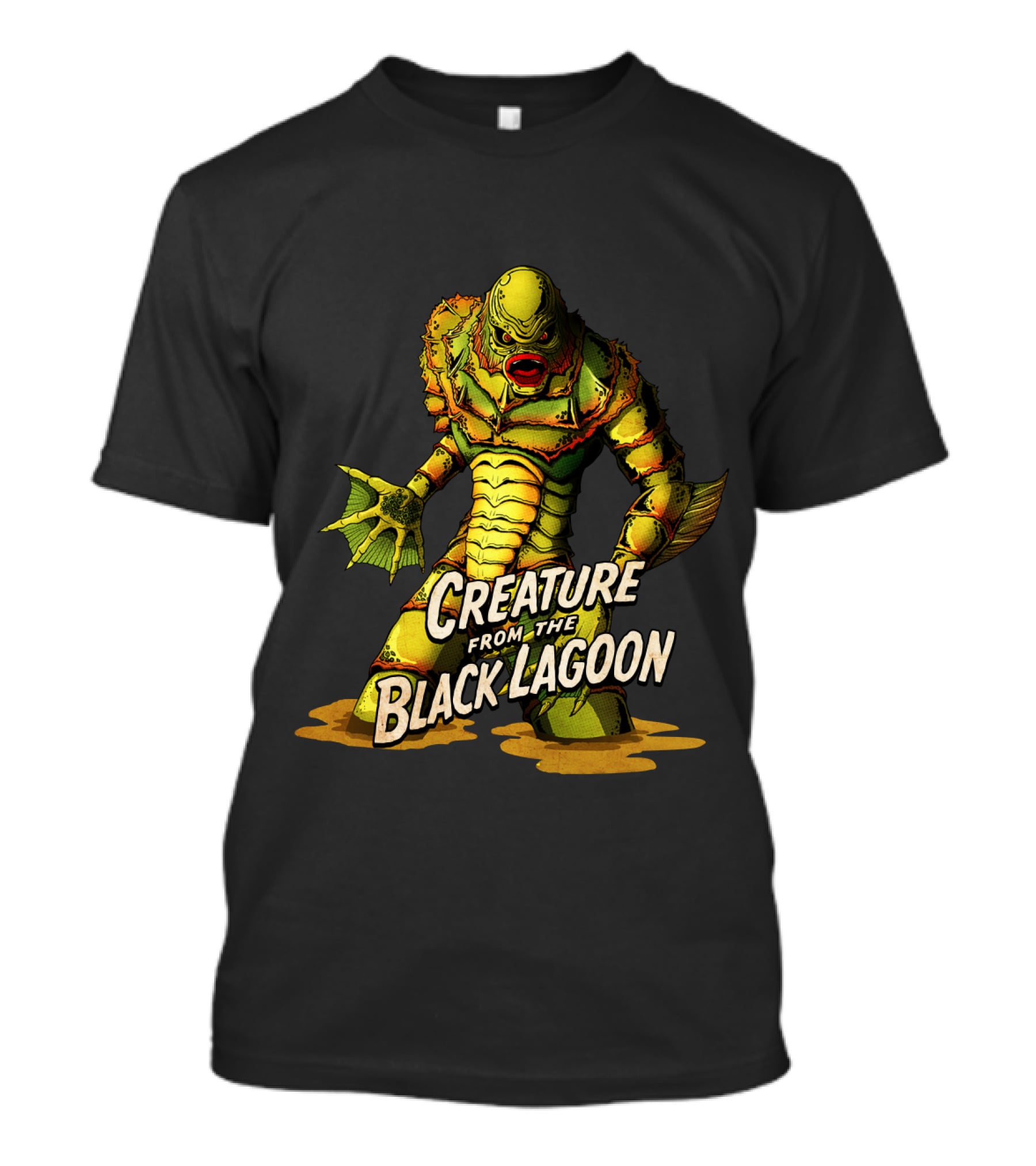 Creature From The Black Lagoon Monster Retro Fan T-Shirt