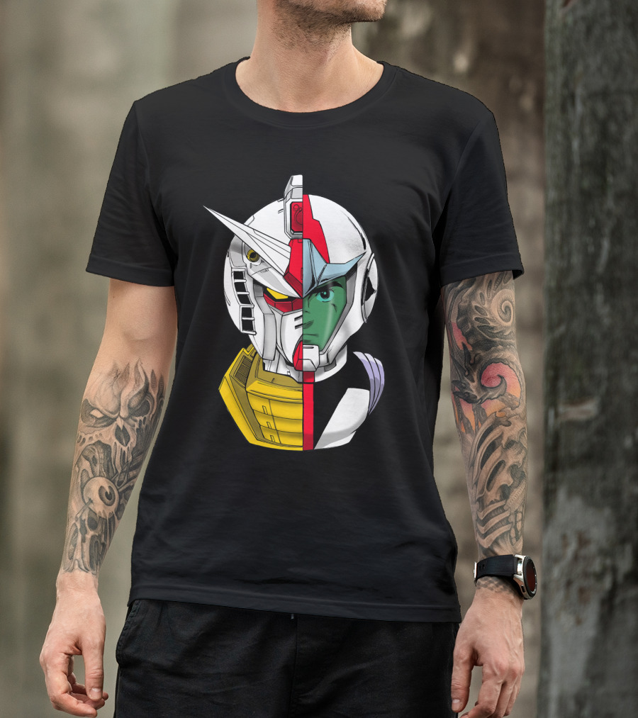 GUNDAM RX-78-2 And RX-79 Dual Face T-Shirt