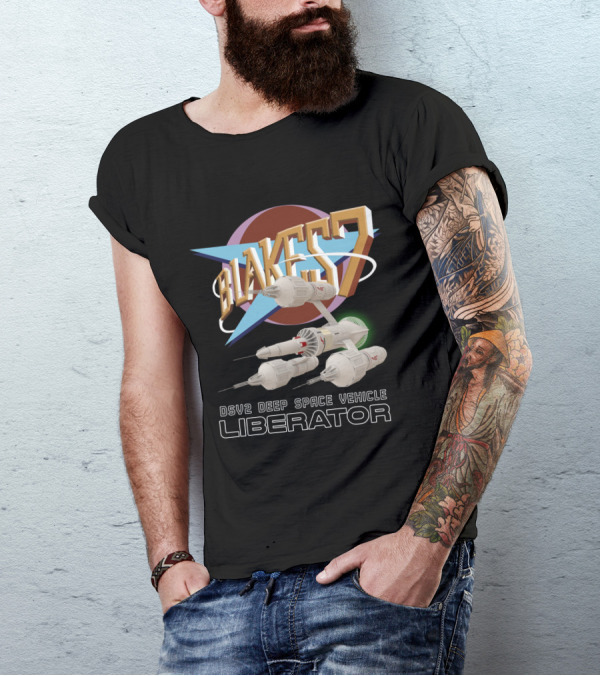 Blake's 7 DSV2 Deep Space Vehicle Liberator T-Shirt