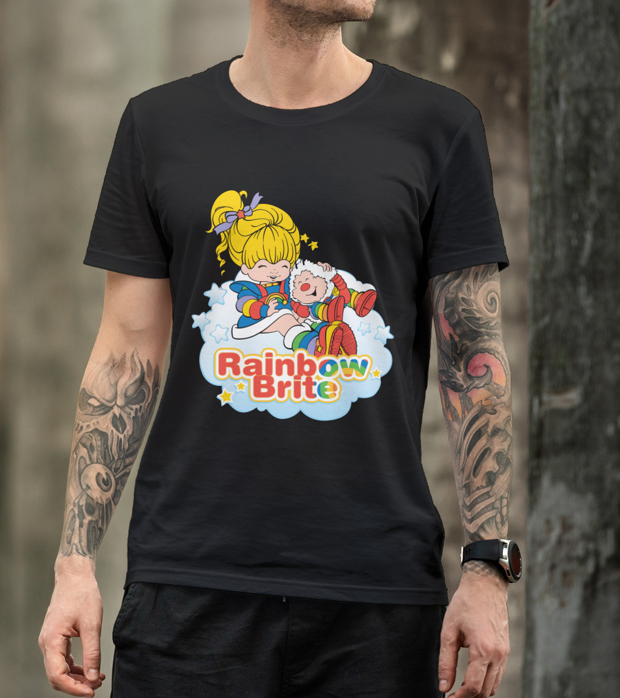 Rainbow Brite And Twink Smiling Happiness Cloud Adventure T-Shirt