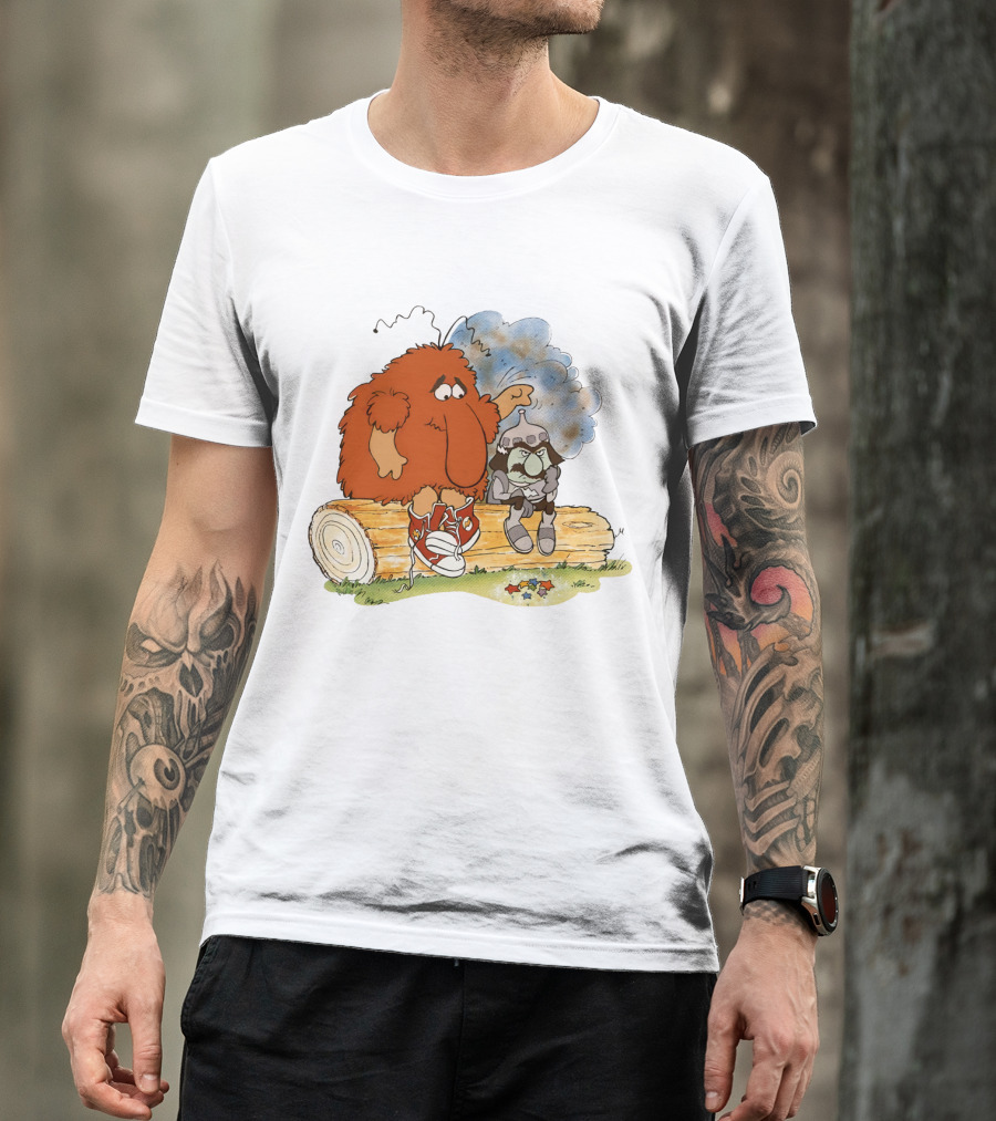 Rainbow Brite Murky Lurky And Cloudy Gloom On Log T-Shirt