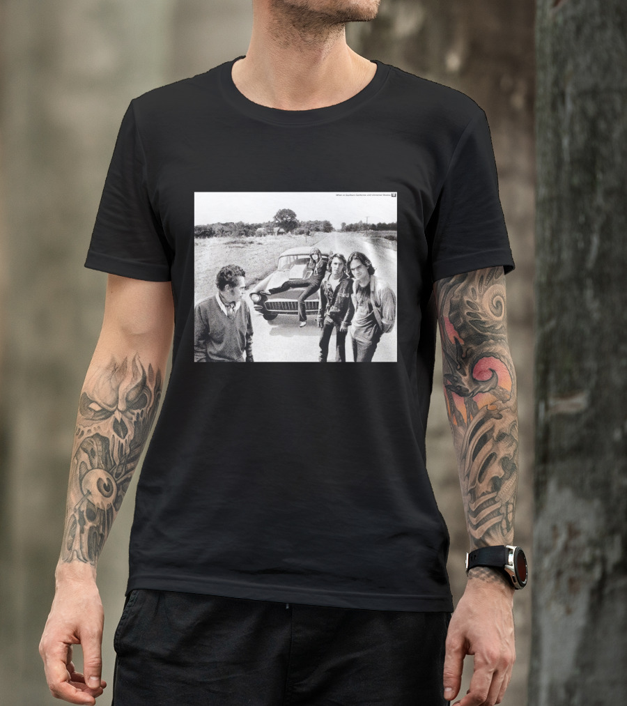 Two Lane Blacktop Picture Southern California Chevrolet Coupe Scene T-Shirt