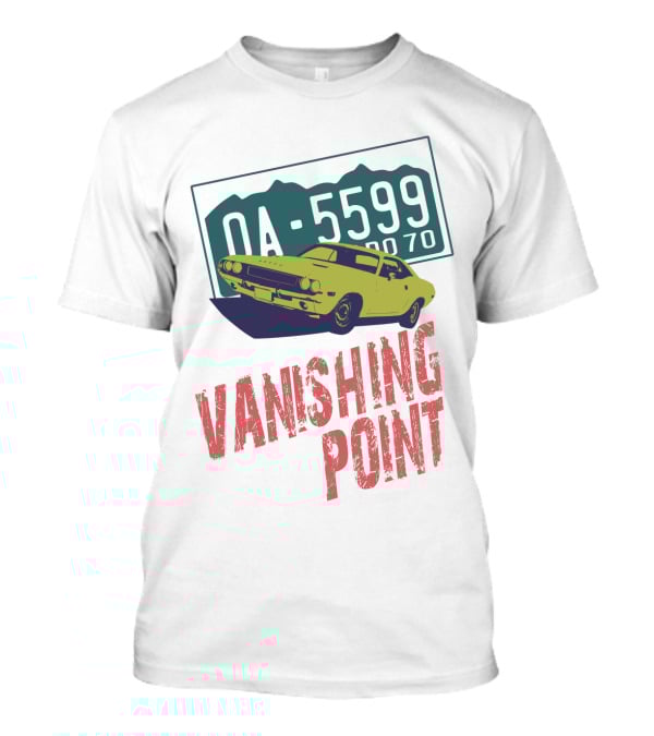 Vanishing Point OA-5599 70s Car Iconic Reference T-Shirt