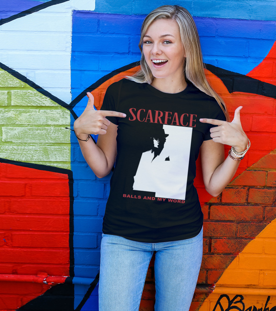 Scarface Balls And My Word Classic T-Shirt