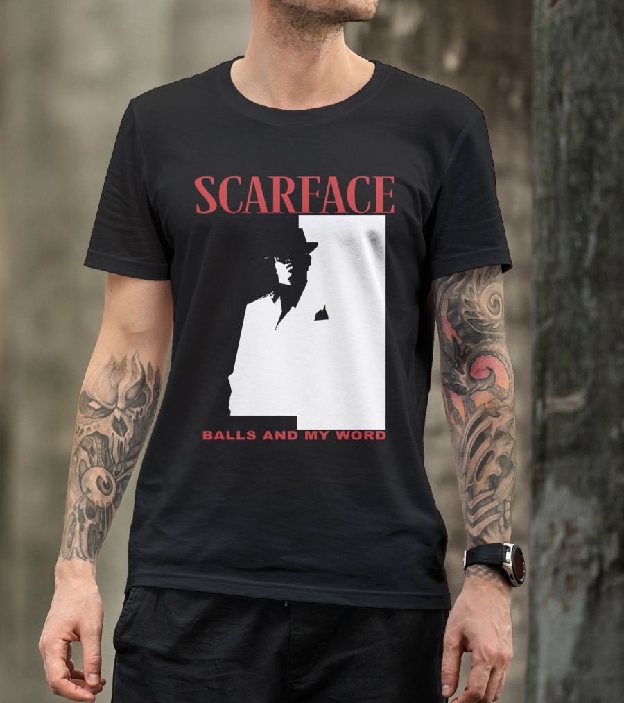 Scarface Balls And My Word Classic T-Shirt
