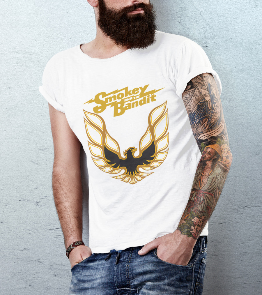 Smokey And The Bandit Gold Firebird T-Shirt