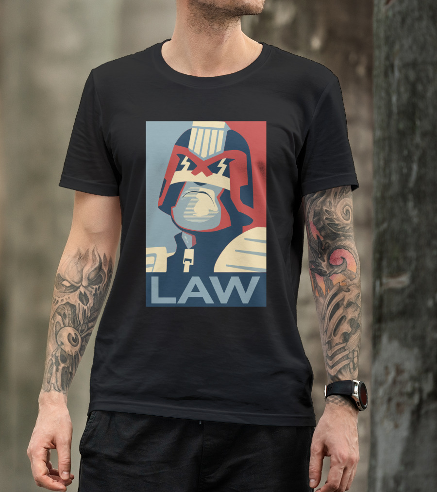 Judgement Day LAW Judge Dredd T-Shirt