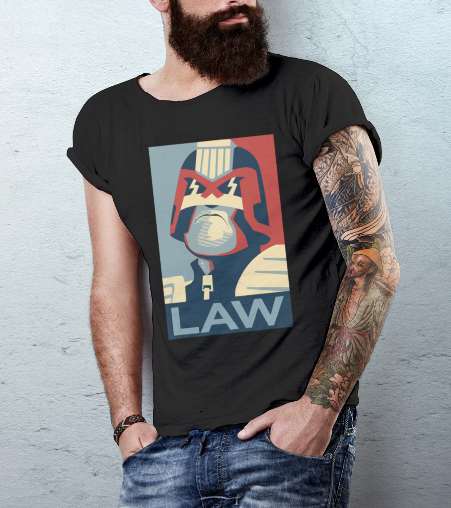Judgement Day LAW Judge Dredd T-Shirt