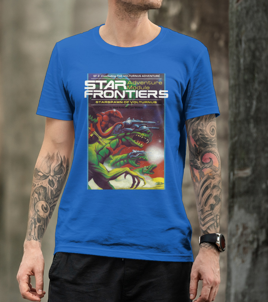 SF Star Frontiers Adventure Module Starspawn Of Volturnus T-Shirt