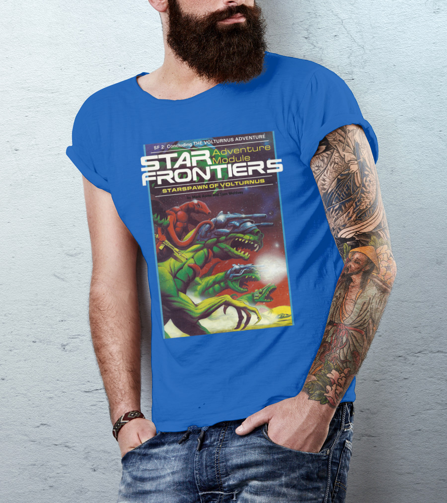 SF Star Frontiers Adventure Module Starspawn Of Volturnus T-Shirt